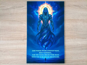 Artwork Dibond : Nyarlathotep (Horreur Occulte) - Impression plaque DIbond | La boutique cinétique France
