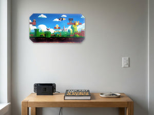 Diorama Magnétique Super Mario World – Porte - Clés Mural & Art Cinétique Nintendo Fan - Art - | La boutique cinétique France