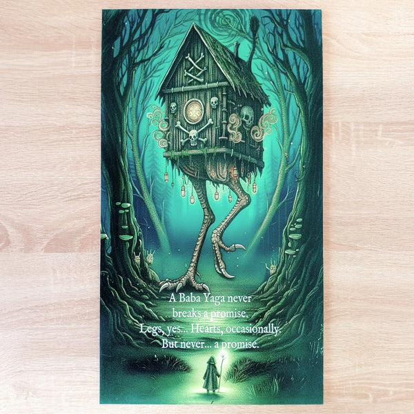 Artwork Dibond : Baba Yaga (Cosmic Horror)