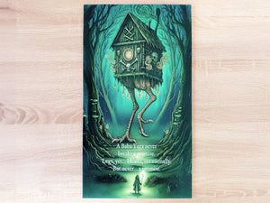 Artwork Dibond : Baba Yaga (Cosmic Horror) - Impression plaque DIbond | La boutique cinétique France