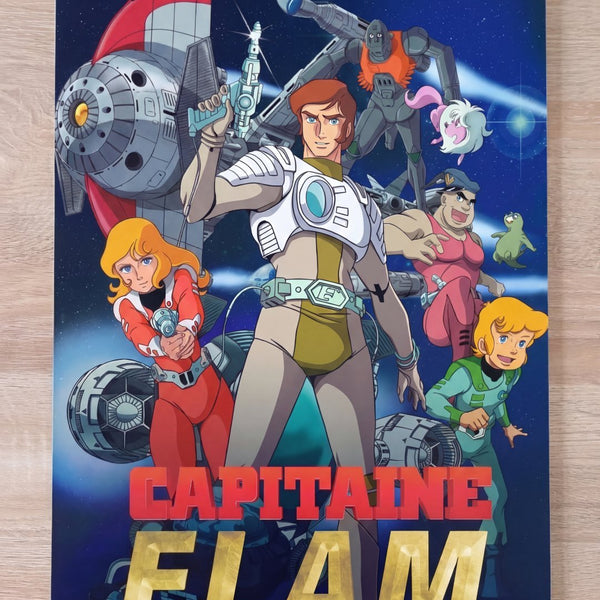 Artwork Dibond : Capitaine Flam