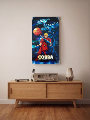 Artwork Dibond : Cobra (Space Pirate) - Impression plaque DIbond | La boutique cinétique France