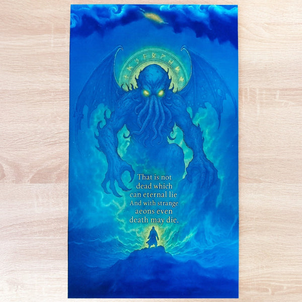 Artwork Dibond : Cthulhu (Série Eldritch)