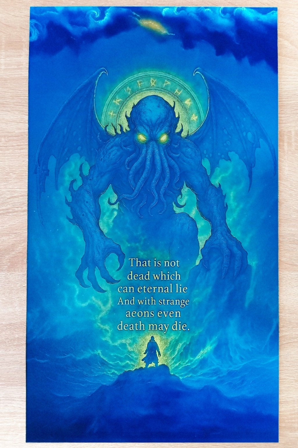 Artwork Dibond : Cthulhu (Série Eldritch) - | La boutique cinétique France