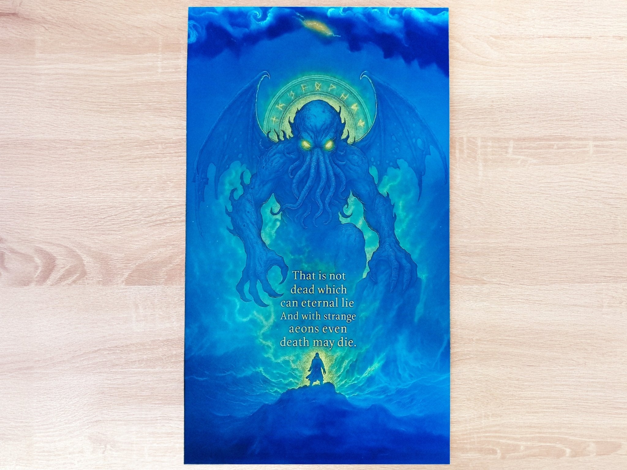 Artwork Dibond : Cthulhu (Série Eldritch) - | La boutique cinétique France