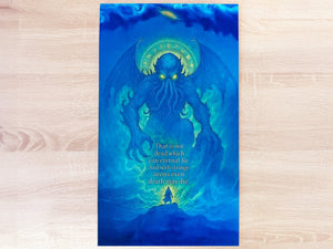 Artwork Dibond : Cthulhu (Série Eldritch) - | La boutique cinétique France