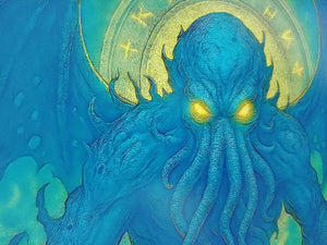 Artwork Dibond : Cthulhu (Série Eldritch) - | La boutique cinétique France