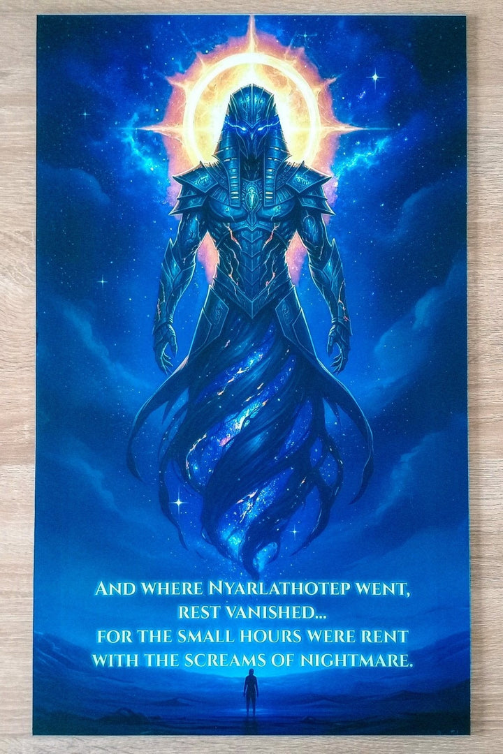 Artwork Dibond Nyarlathotep (Horreur Occulte) – artwork dibond
