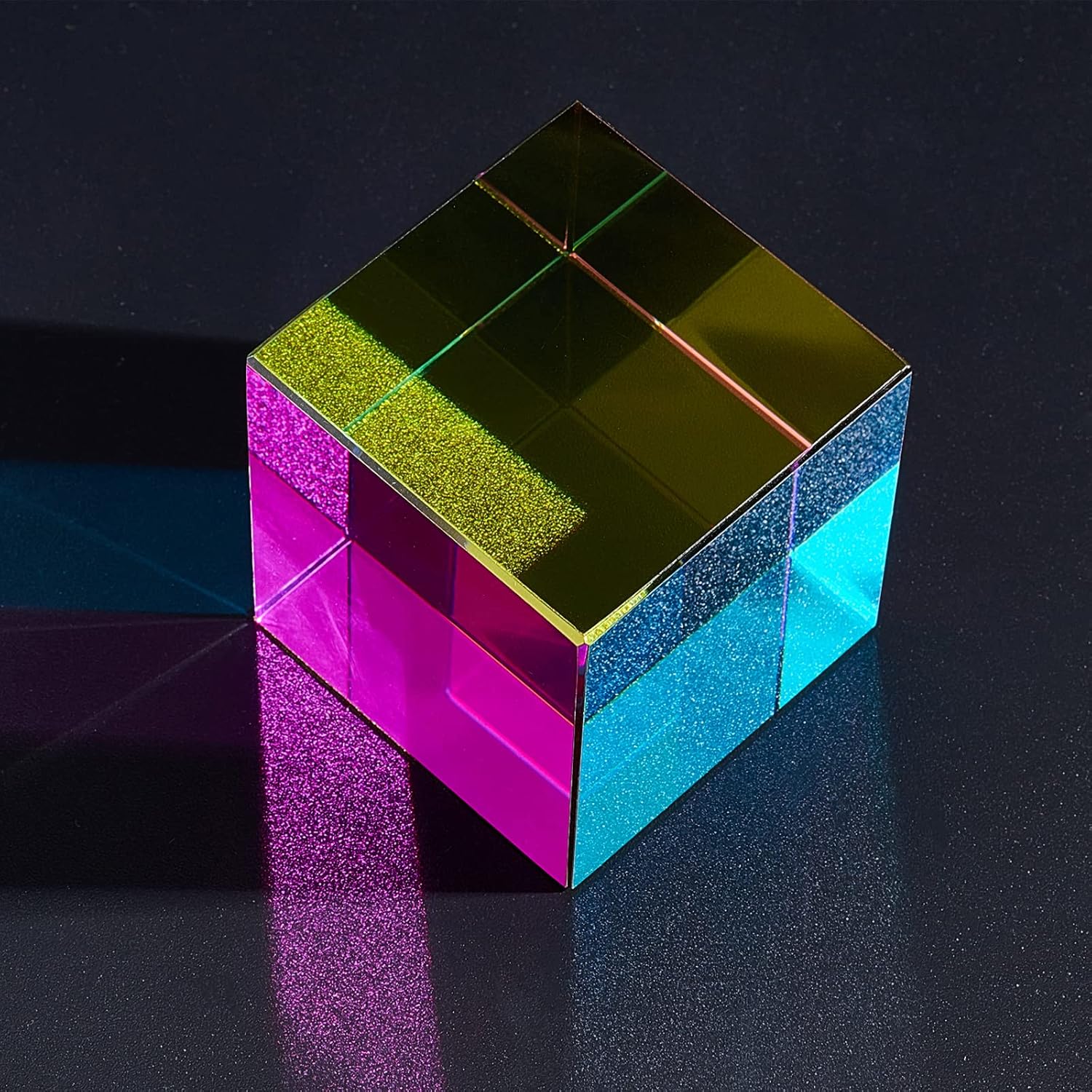 Cube Optique Dichroïque - | La boutique cinétique France