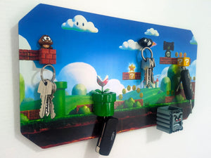 Diorama Magnétique Super Mario World – Porte - Clés Mural & Art Cinétique Nintendo Fan - Art - | La boutique cinétique France