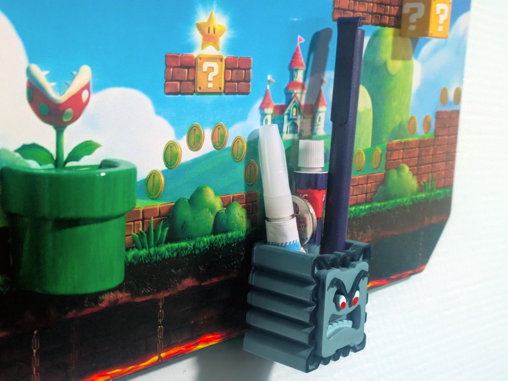 Diorama Magnétique Super Mario World – Porte - Clés Mural & Art Cinétique Nintendo Fan - Art - | La boutique cinétique France