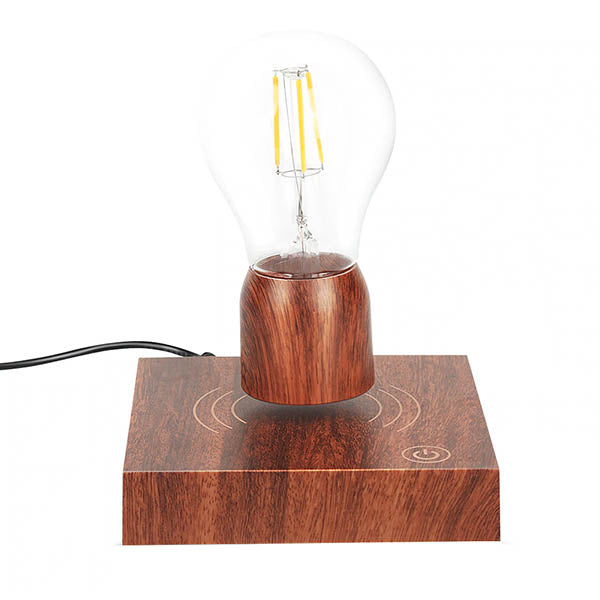 HCNT SIM10-PD Lampe à lévitation magnétique en bois